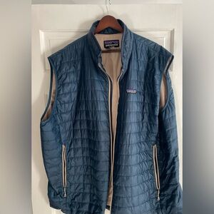 Men’s Patagonia Lagom Blue xxxl nano puff vest. Like new!